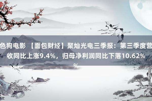 色狗电影 【面包财经】聚灿光电三季报：第三季度营收同比上涨9.4%，归母净利润同比下落10.62%