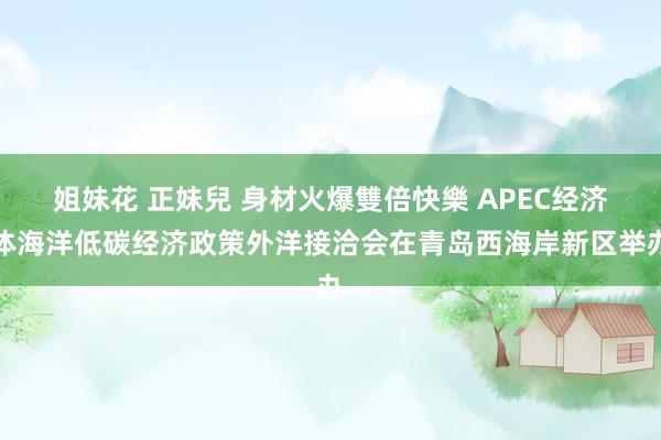 姐妹花 正妹兒 身材火爆雙倍快樂 APEC经济体海洋低碳经济政策外洋接洽会在青岛西海岸新区举办