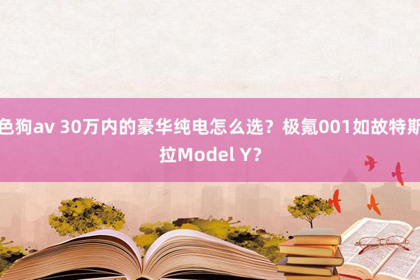 色狗av 30万内的豪华纯电怎么选？极氪001如故特斯拉Model Y？