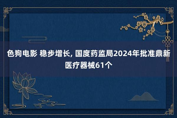 色狗电影 稳步增长， 国度药监局2024年批准鼎新医疗器械61个