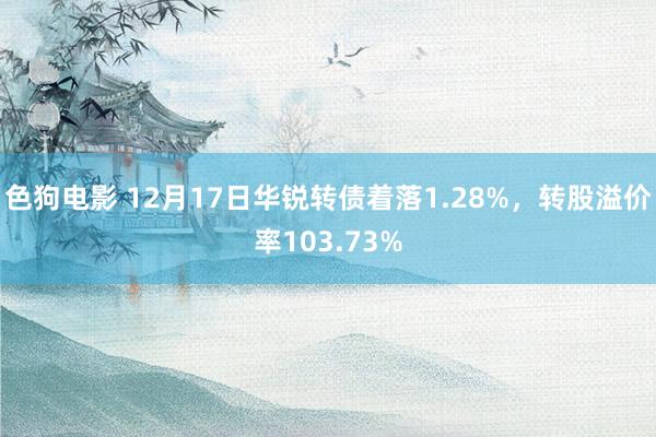 色狗电影 12月17日华锐转债着落1.28%，转股溢价率103.73%